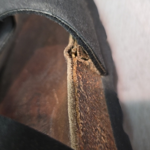 Birkis By Birkenstock Women Ankle Leather Flats Sandals Sz 37/6 Narrow - Picture 3 of 16